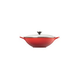 Wok Con Tapa Cristal | 36 cm