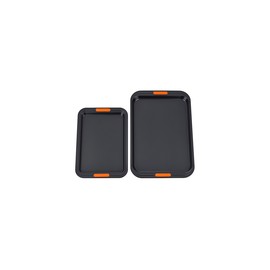 Set 2 Charolas Rectangulares para Hornear