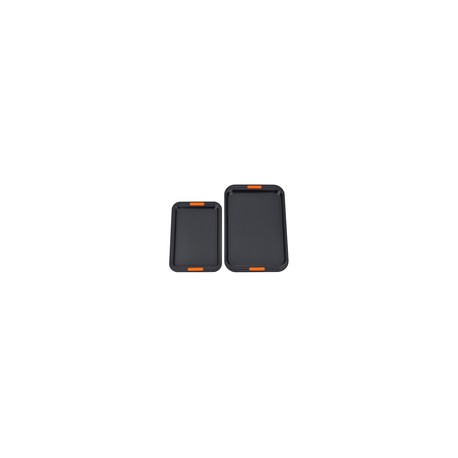 Set 2 Charolas Rectangulares para Hornear