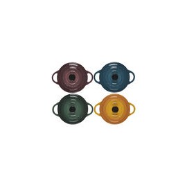 Set 4 Mini Cocotte Botanique