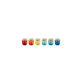 Set 6 Tazas para Café London Rainbow 350ml