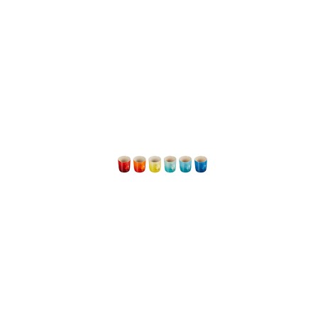 Set 6 Tazas para Café London Rainbow 350ml